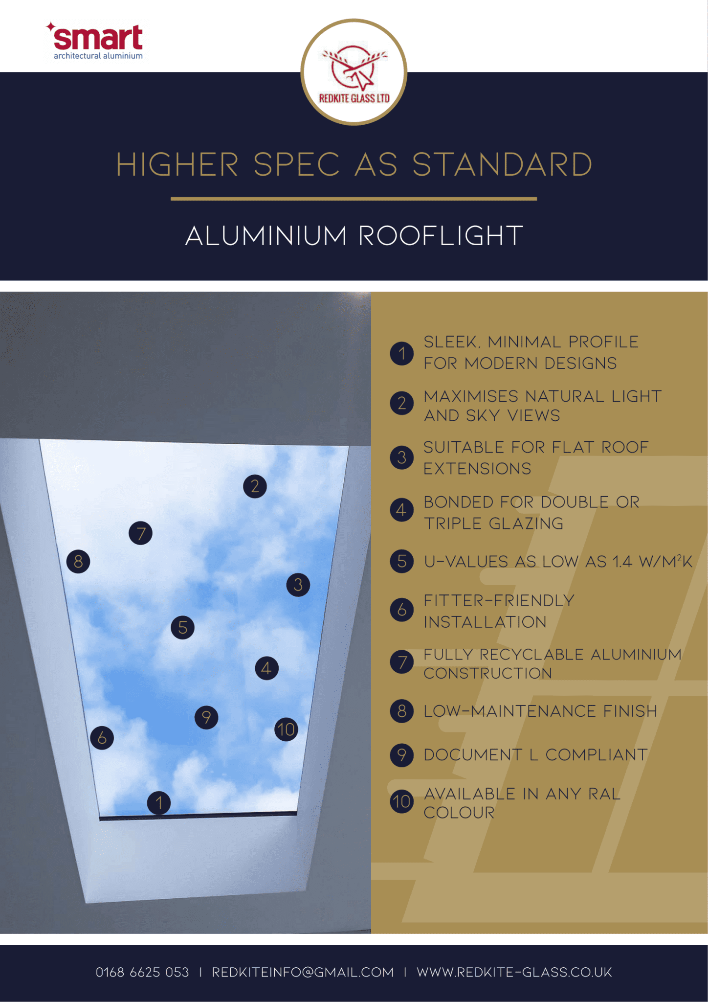 Aluminium Roof Light