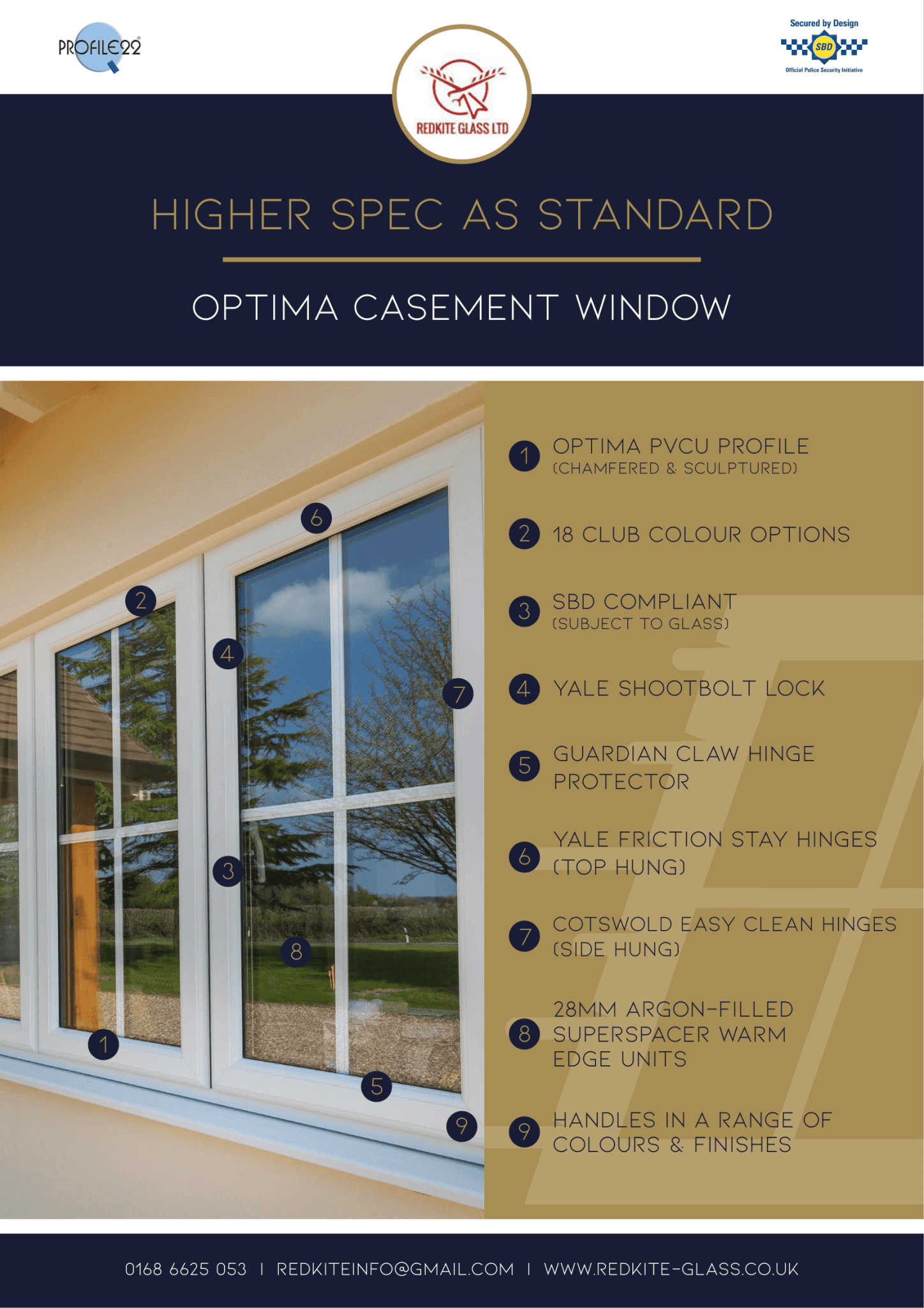 Optima Casement Window
