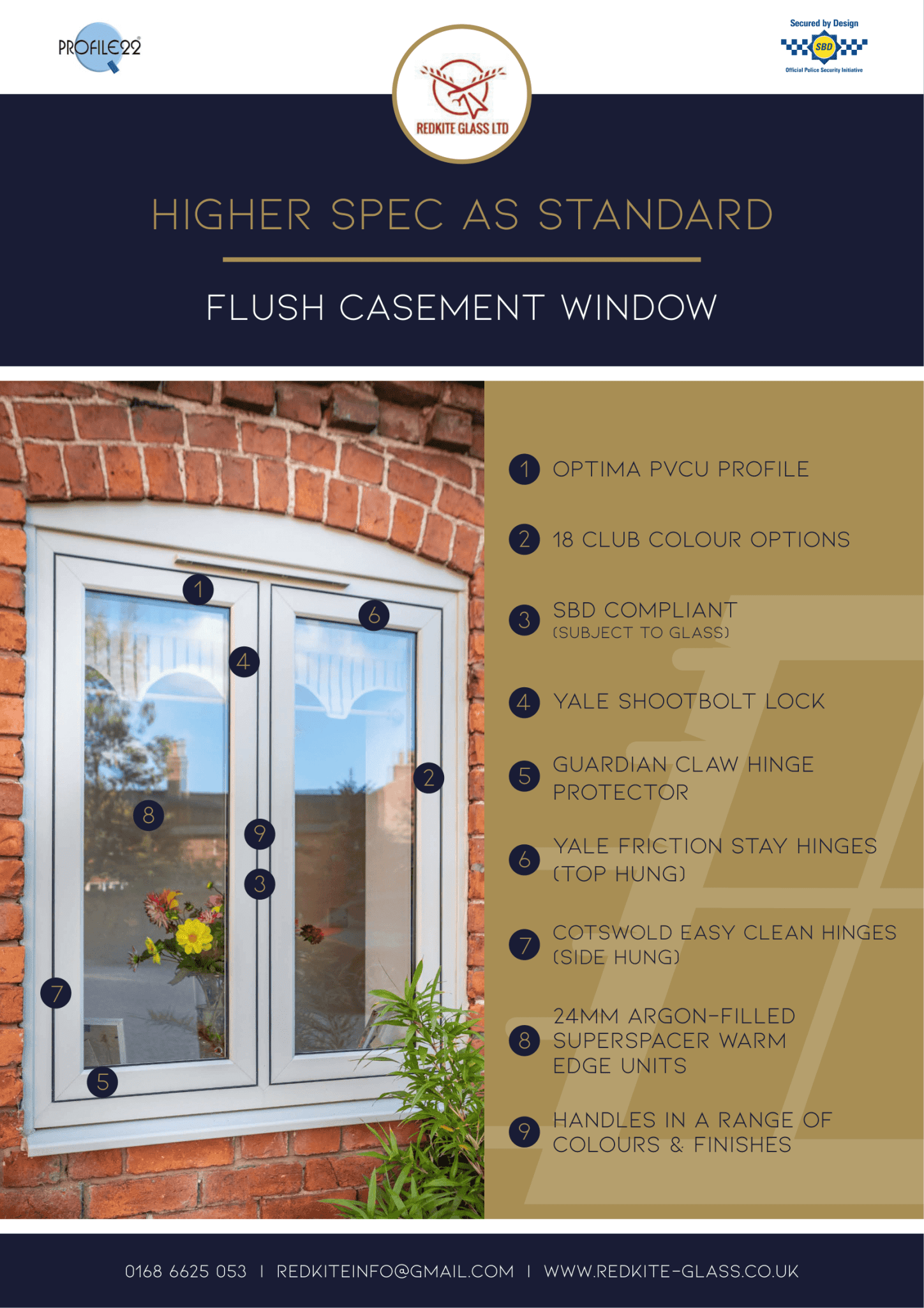 Flush Casment Window