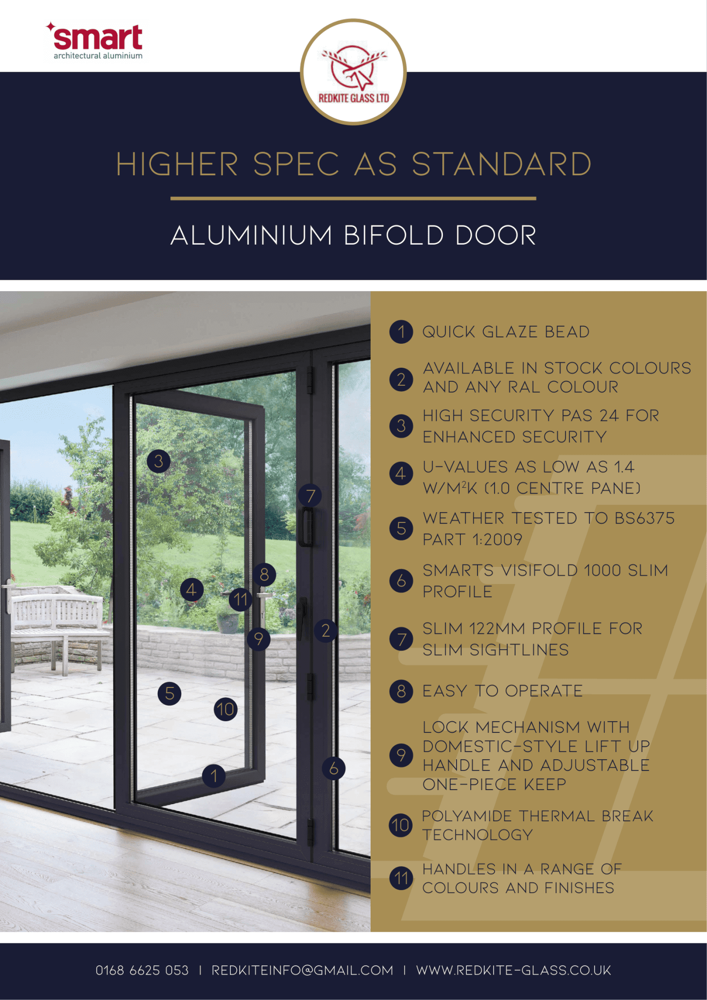 Aluminium BiFold Doors
